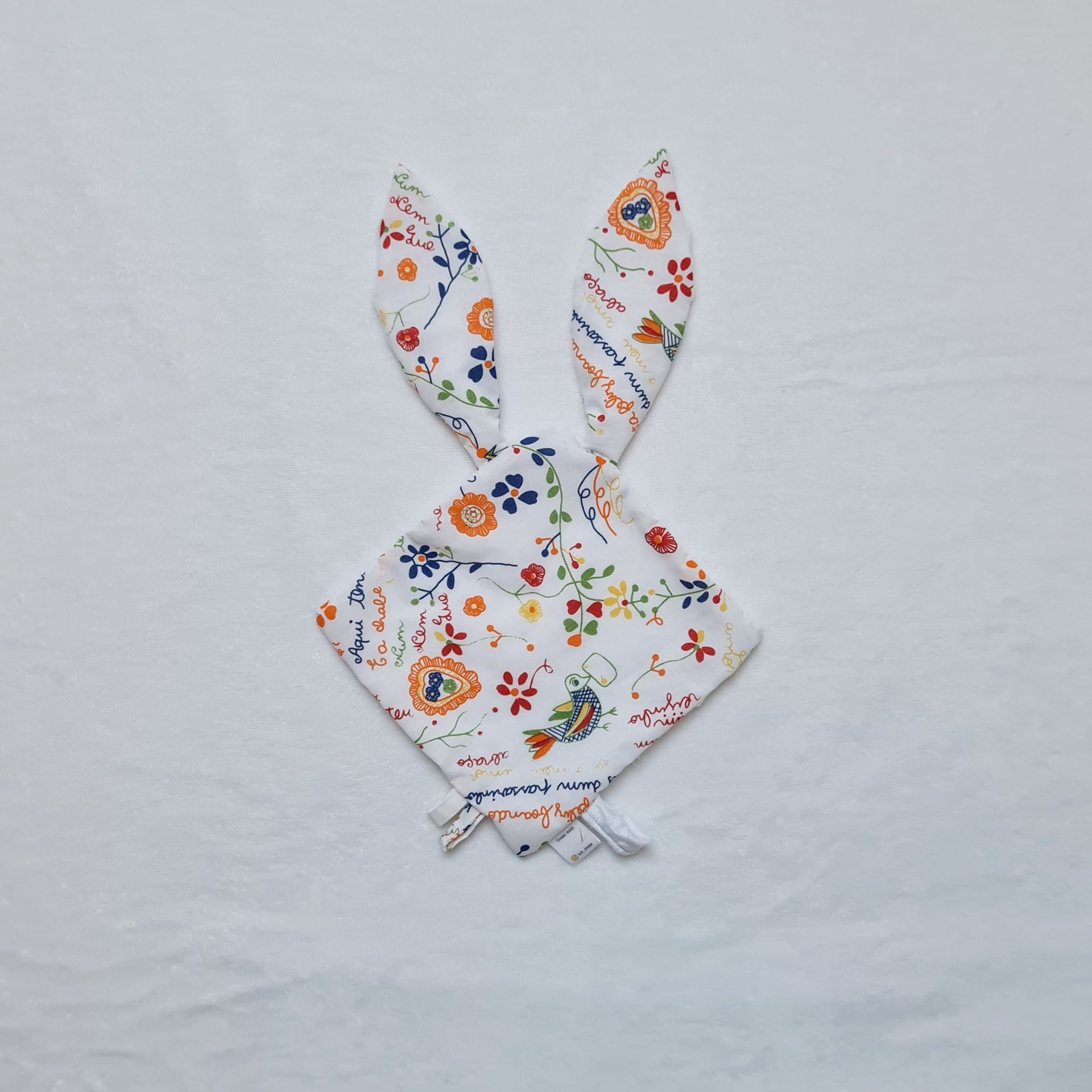 doudou motif lenços dos namorados